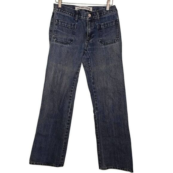 GAP Low Rise Flare Denim Y2K Jeans - Picture 1 of 6
